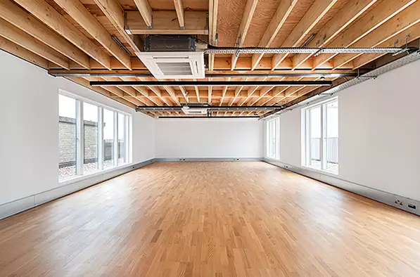Office space to rent at Pall Mall Deposit, 124-128 Barlby Road, Ladbroke Grove, London, unit PL501, 786 sq ft (73 sq m).